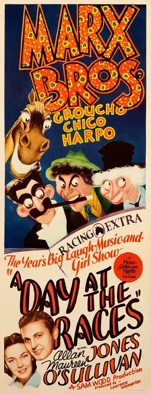 A Day at the Races Poster