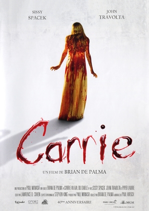 Carrie - French Re-release movie poster (thumbnail)