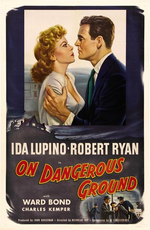 On Dangerous Ground - Movie Poster (thumbnail)