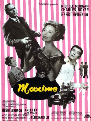 Maxime - French Movie Poster (thumbnail)