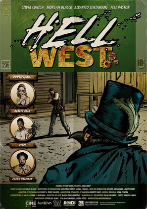 Hell West - Spanish Movie Poster (thumbnail)