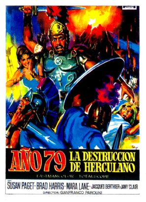 Anno 79: La distruzione di Ercolano - Spanish Movie Poster (thumbnail)