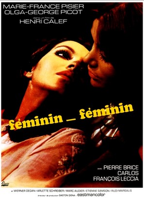 F&eacute;minin-f&eacute;minin - French Movie Poster (thumbnail)