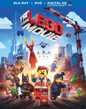 The Lego Movie - Blu-Ray movie cover (thumbnail)