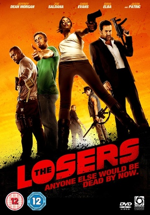 The Losers - British DVD movie cover (thumbnail)