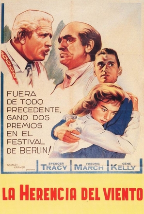 Inherit the Wind - Spanish Movie Poster (thumbnail)