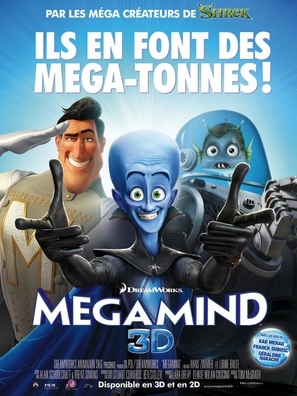 Megamind - French Movie Poster (thumbnail)