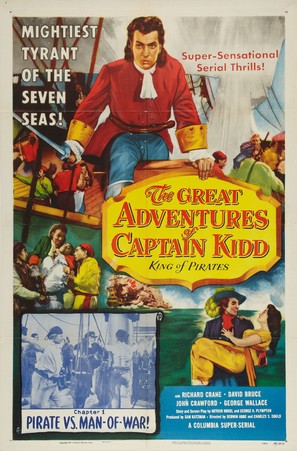 The Great Adventures of Captain Kidd - Movie Poster (thumbnail)