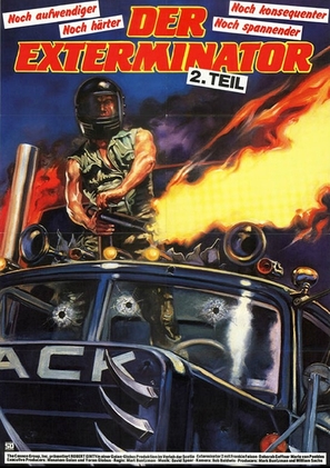 Exterminator 2 - German Movie Poster (thumbnail)