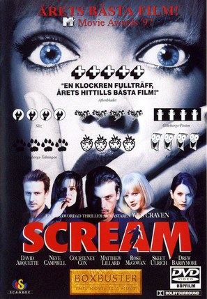 Scream - Swedish DVD movie cover (thumbnail)