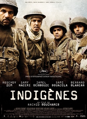 Indigenes - French Movie Poster (thumbnail)