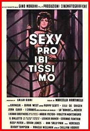 Sexy proibitissimo - Italian Movie Poster (thumbnail)