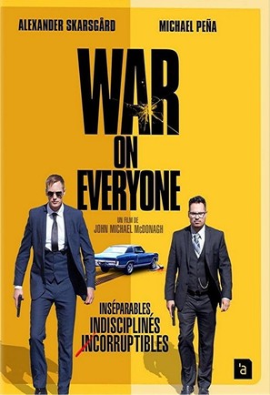 War on Everyone - French DVD movie cover (thumbnail)