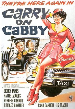 Carry on Cabby - British Movie Poster (thumbnail)