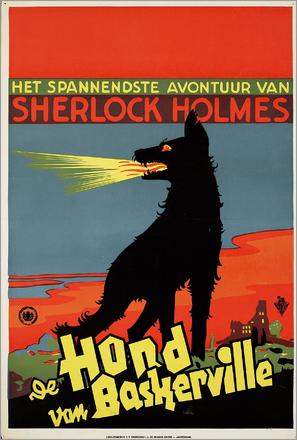 Der Hund von Baskerville - Dutch Movie Poster (thumbnail)