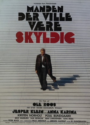 Manden der ville v&aelig;re skyldig - Danish Movie Poster (thumbnail)