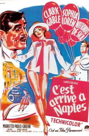 It Started in Naples - French Movie Poster (thumbnail)