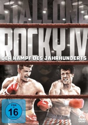 Rocky IV - German DVD movie cover (thumbnail)