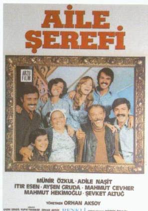 Aile serefi - Turkish Movie Poster (thumbnail)