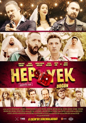 Hep Yek: D&uuml;g&uuml;n - Turkish Movie Poster (thumbnail)