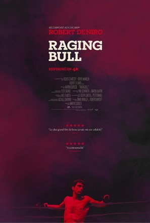 Raging Bull - French Re-release movie poster (thumbnail)