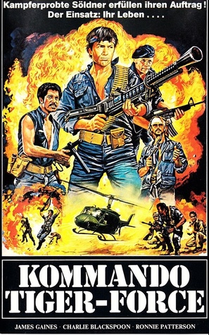 Vengeance Squad - German VHS movie cover (thumbnail)