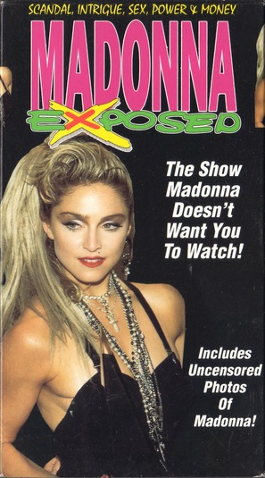 Madonna: Exposed - VHS movie cover (thumbnail)