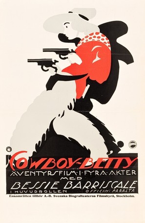 Two-Gun Betty - Swedish Movie Poster (thumbnail)