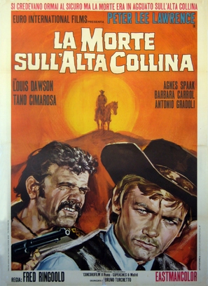 La morte sull&#039;alta collina - Italian Movie Poster (thumbnail)