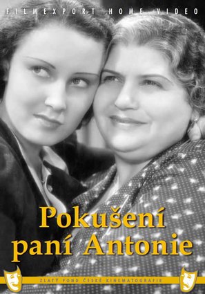 Pokusen&iacute; pan&iacute; Antonie - Czech DVD movie cover (thumbnail)