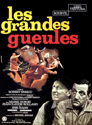 Les grandes gueules - French Movie Poster (thumbnail)