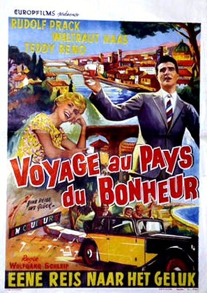 Eine Reise ins Gl&uuml;ck - Belgian Movie Poster (thumbnail)