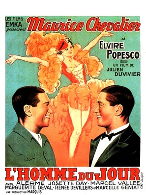 L&#039;homme du jour - French Movie Poster (thumbnail)