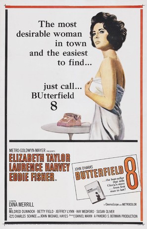 Butterfield 8 - Movie Poster (thumbnail)