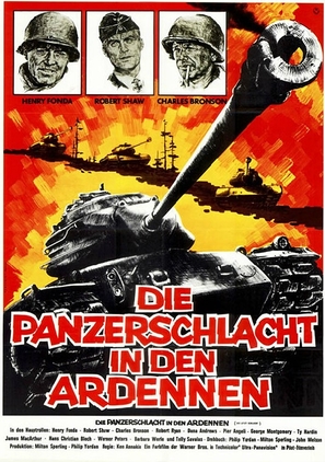 Battle of the Bulge - German Movie Poster (thumbnail)