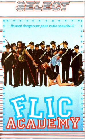 Carabinieri si nasce - French VHS movie cover (thumbnail)