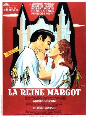 Reine Margot, La - French Movie Poster (thumbnail)