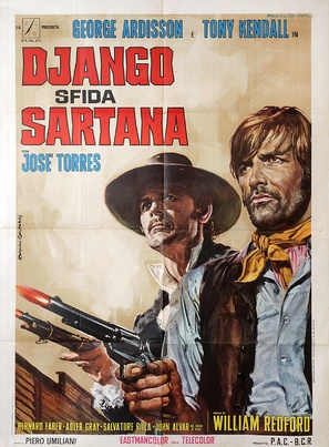 Django sfida Sartana - Italian Movie Poster (thumbnail)