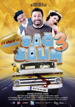 Sag Salim 3: &Ouml;l&uuml; ya da Diri - Turkish Movie Poster (thumbnail)