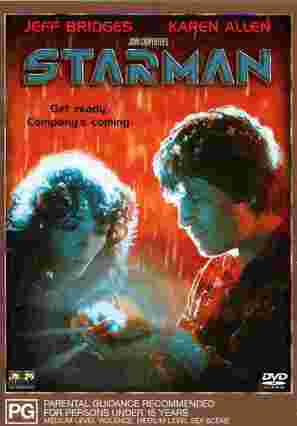 Starman - Australian DVD movie cover (thumbnail)