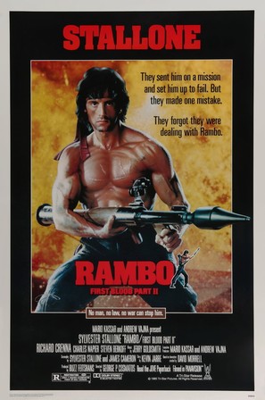 Rambo: First Blood Part II - Movie Poster (thumbnail)