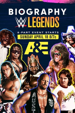 &quot;Biography: WWE Legends&quot; - Movie Poster (thumbnail)
