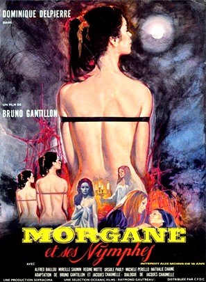 Morgane et ses nymphes - French Movie Poster (thumbnail)