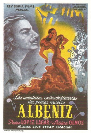 Alb&eacute;niz - Spanish Movie Poster (thumbnail)
