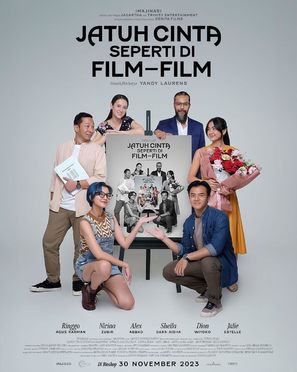 Jatuh Cinta Seperti di Film-Film - Indonesian Movie Poster (thumbnail)