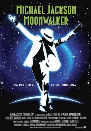 Moonwalker - Spanish Movie Poster (thumbnail)