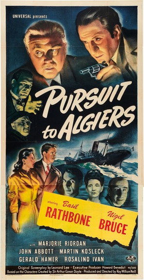 Pursuit to Algiers - Movie Poster (thumbnail)