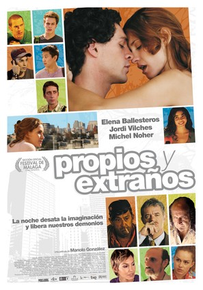 Propios y extra&ntilde;os - Spanish Movie Poster (thumbnail)