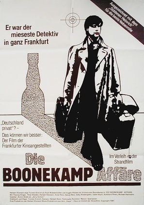 Die Boonekamp-Aff&auml;re - German Movie Poster (thumbnail)
