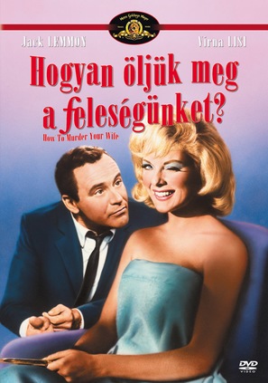 How to Murder Your Wife - Hungarian DVD movie cover (thumbnail)